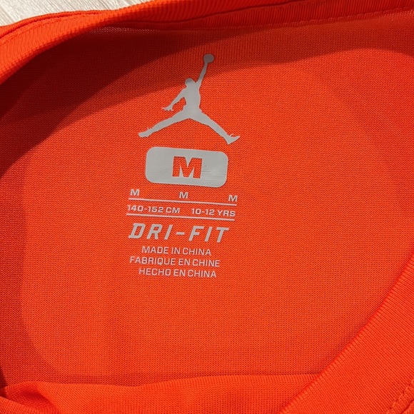 Jordan/Nike boys dri fit tshirt size medium - Picture 3 of 4